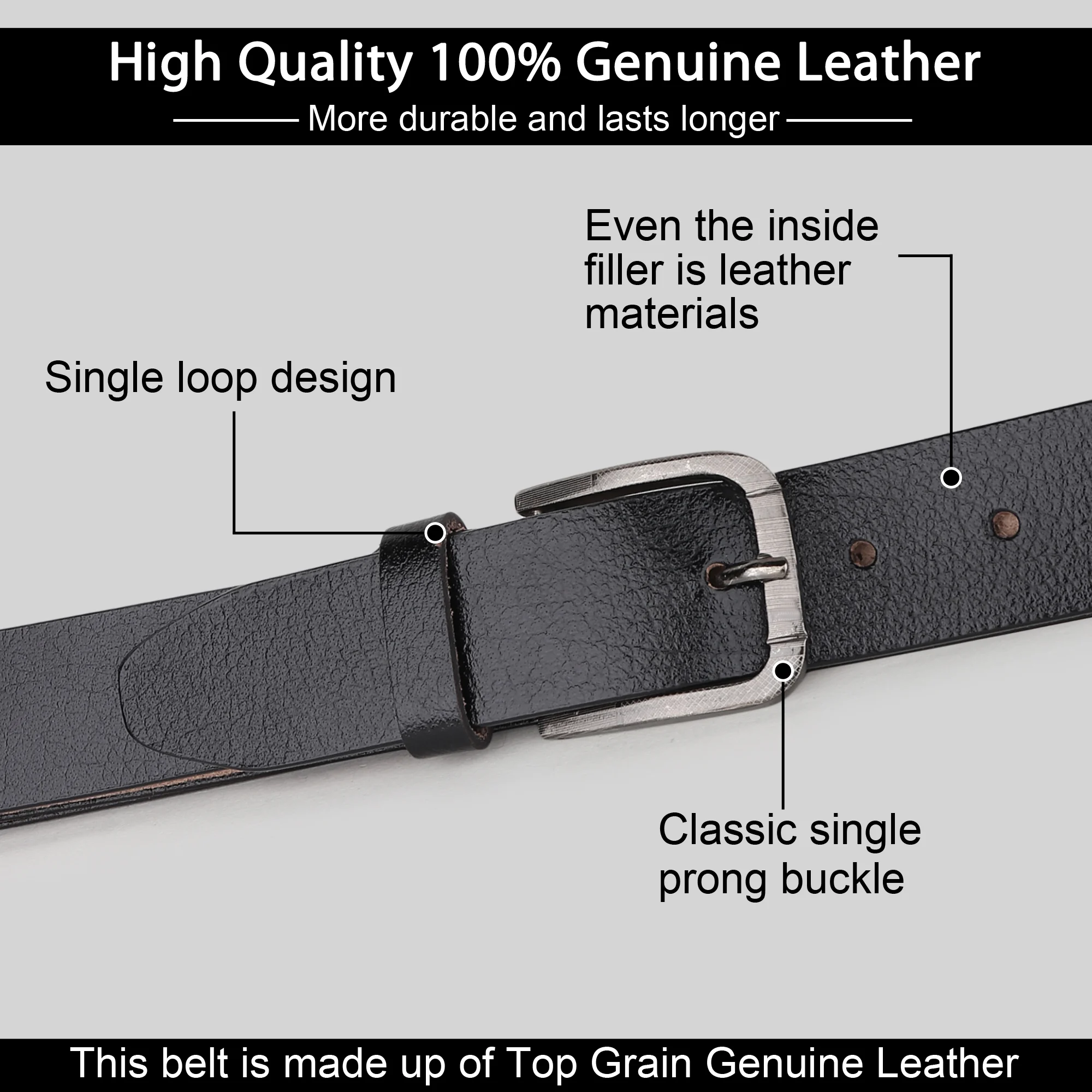 Genuine Leather Belt