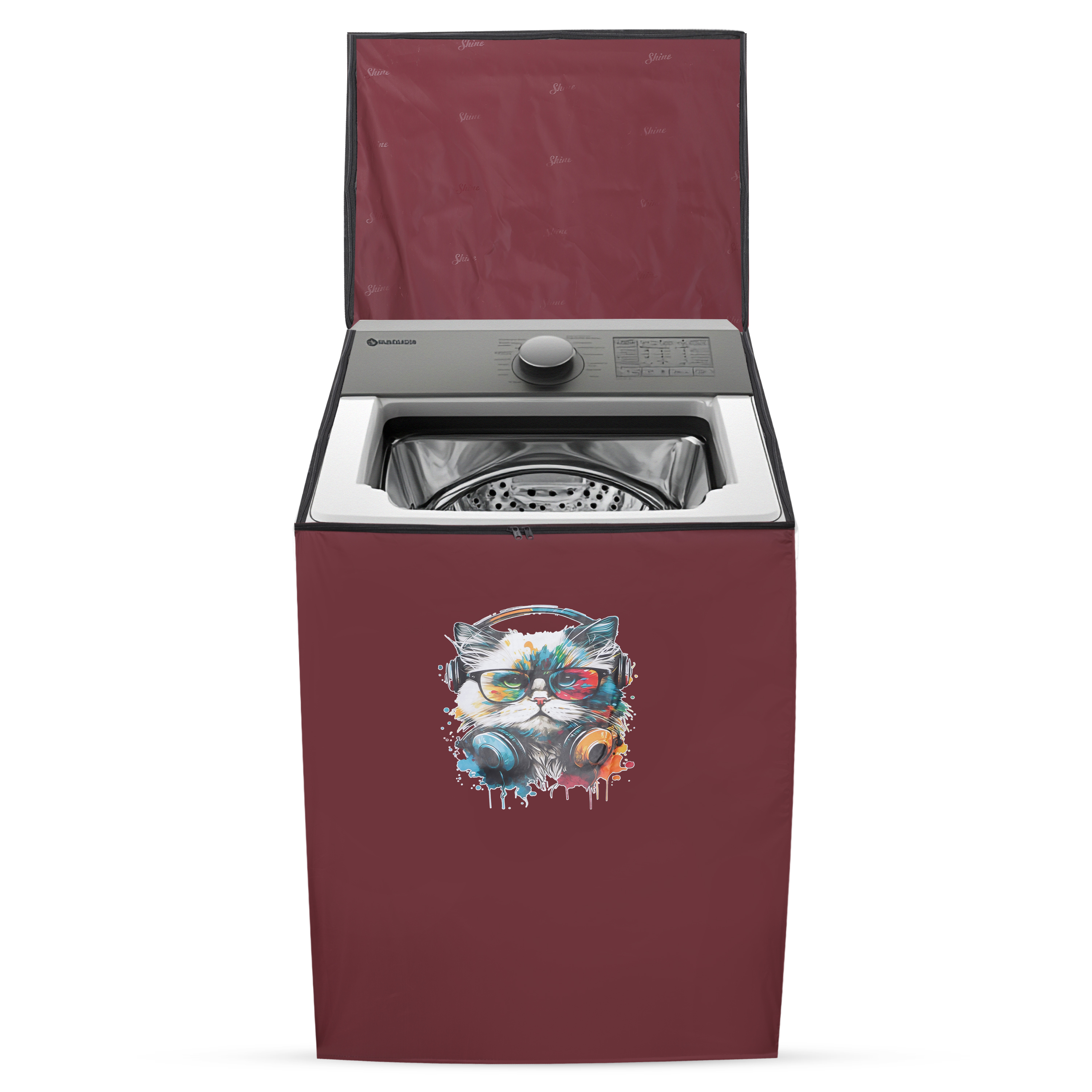 washing-machine-cover-maroon